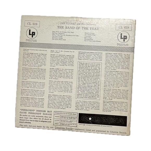 Les Elgart and His Orchestra Vinyl Record - Picture 2 of 2